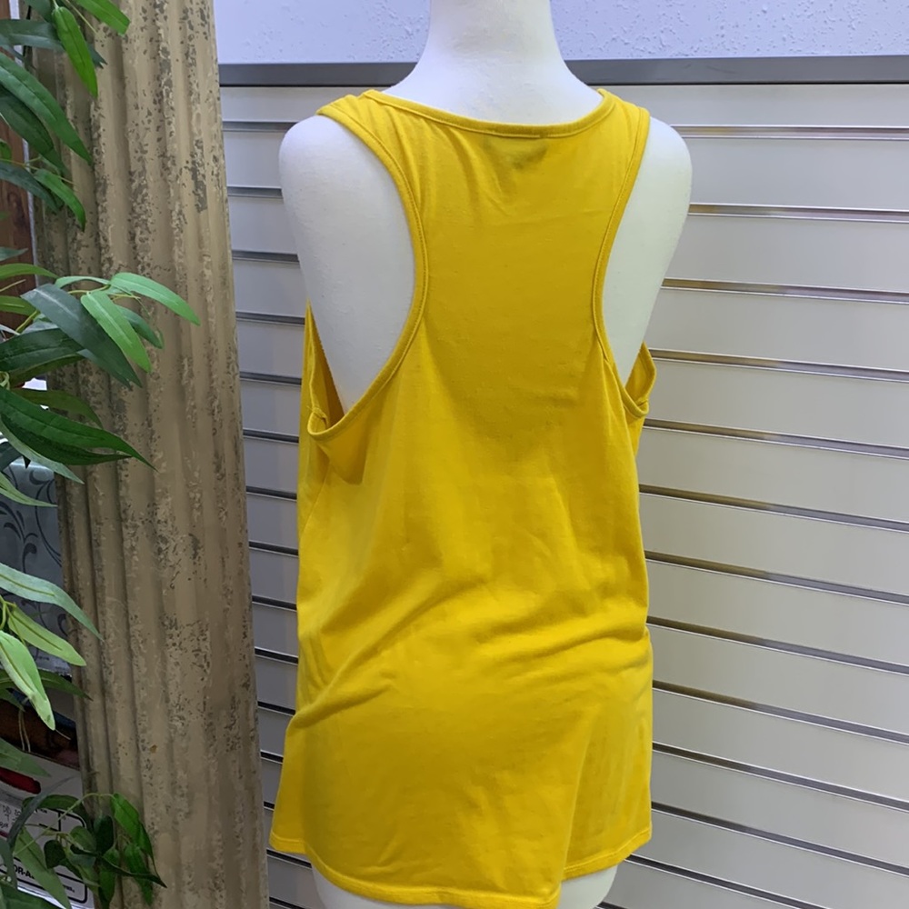 Attitude Not Included Yellow Racerback Tank - Picture 3 of 4